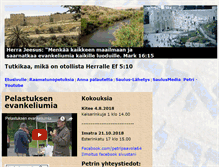 Tablet Screenshot of kotipetripaavola.com